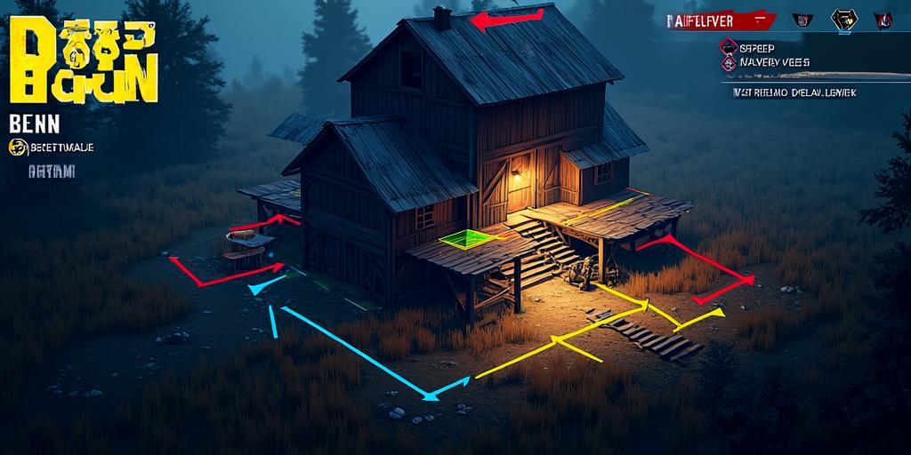 暗区突围谷仓复活点站术解析